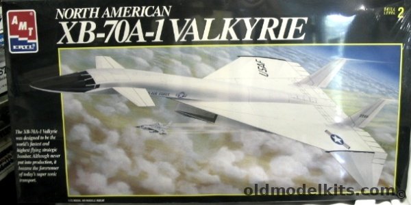 AMT 1/72 North American XB-70 A-1 Valkyrie Bomber, 8907 plastic model kit